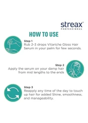 Streax Vitariche Gloss Hair Serum 100ml