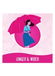 Carefree Plus Large Pantyliners Megapack White 64 Liners