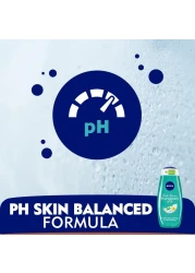 NIVEA Shower Gel Body Wash Frangipani and Oil Caring Oil Pearls Frangipani Scent 500ml