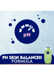 NIVEA Shower Gel Body Wash Lemongrass &amp; Oil 250ml Pack of 3