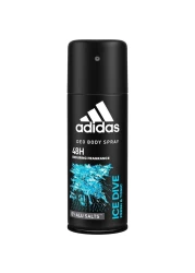 Adidas For Men Ice Dive Eau De Toilette 100 ML + Shower Gel 250 Deodorant Body Spray 150ml