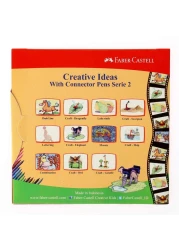 Faber-Castell Connector Felt Tip Pens Multicolour 60 PCS