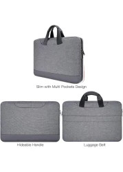 Laptop Bag with Organizer Travel Briefcase Laptop Cover Sleeve Case