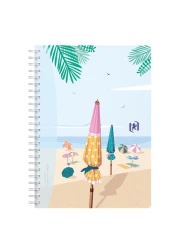 Oxford Spiral Wired Notebook Horizon Assorted 148x210mm 120 Pages