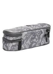 Wenger 2 Compartment Pencil Case Grey 23cm