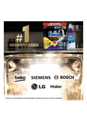 Finish Quantum Ultimate Pro Lemon Dishwasher Tablets Red 32 PCS Pack of 2