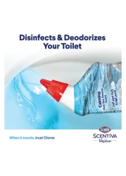 Clorox Scentiva Toilet Cleaner, Calming Red Sea Breeze Scent, 709ml