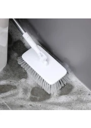 Aiwanto 2 Pack Set Cleaning Wiper and Brush Bathroom Toilet Cleaning Brush Wiper Floor Cleaning Wiper(Random Colour)