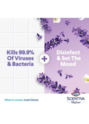 Clorox Scentiva Disinfectant Floor Cleaner, Tuscan Lavender, 3L
