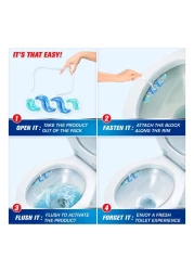 Harpic Toilet Block Active Fresh Marine Splash 35g