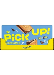 Bahlsen Pick Up Chocolate and Milk Biscuits, Pack of 5