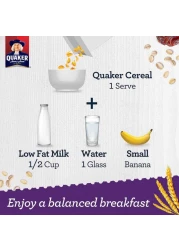 كويكر حبوب الشوفان المقرمشة بالزبيب واللوز 400 غرام