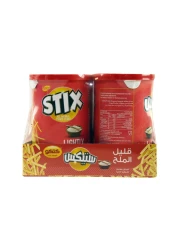 Kitco Stix Lightly Salted Potato Sticks, 45g Pack of 6