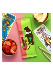Bear Strawberry and Apple Flavour Fruit Splits Snack, 20g Pack of 5