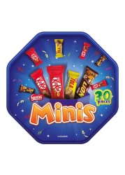 Nestle Minis Mix Chocolate 30 Bars, 385g