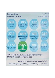 ألبين مياه معدنية طبيعية قلوية 500 ملل، حزمة من 12