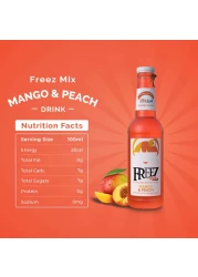 Freez Mix Carbonated Flavoured Drink Mango And Peach 275ml