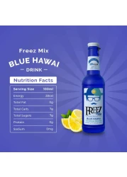 فريز ميكس مشروب غازي بنكهة الفواكه الإستوائية بسعة 275 ملل - أزرق.