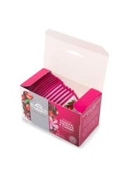 Ahmad Tea Fruit and Herb Infusion Rosehip and Hibiscus with Cherry Flavoured Tea Bags 20 Tea Bags