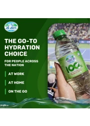Al Ain Low Sodium Drinking Water Recycled Pet Plastic Bottle 500ml Pack of 12