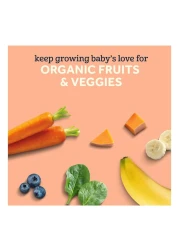 Gerber Organic with Apple, Zucchini, Spinach, Strawberry, 99g