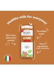 Koita Almond No Added Sugar Milk 100% Plant-Based Dairy &amp; Lactose Free 1L