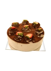 كعكة الغابة السوداء لعيد الميلاد