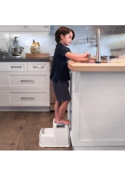 إيزي كيدز - كرسي الخطوة - رمادي