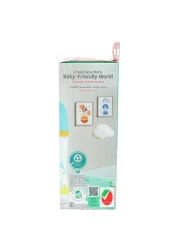 Pigeon SofTouch Wide Neck Plastic Nursing Bottle Blue 240ml