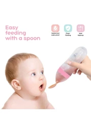 Disney Minnie Mouse Silicone Baby Food Dispensing Spoon Multicolour 90ml