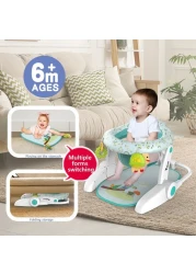 TEKNUM Baby Portable Dining Feeding Chair and Recliner Activity Chair - Green