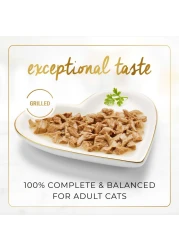 Purina Fancy Feast Grilled Tuna Feast in Gravy Wet Cat Food Can, 85g Pack of 6