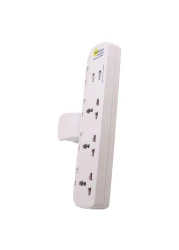 MyChoice 3-Way with 2 USB Ports T-Shape Universal Wall Socket Adapter