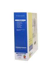 ماي تشويس مروحة معدنية قائمة مع جهاز تحكم عن بعد MF-967SR سوداء 18 بوصة 80 واط