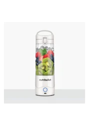 نيوتري بليت خلاط محمول مع غطاء ذو مقبض NB-PB475W - أبيض 475 ملل