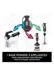 Ninja Foodi 3-In-1 Hand Blender CI100ME Black 850W