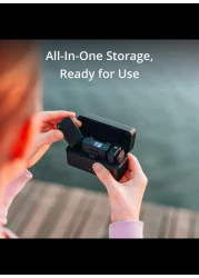 Wireless Lavalier Microphone, 250m (820 ft.) Range, 15-Hour Battery, Noise Cancellation, Wireless Microphone for PC, iPhone, Andriod, Record Interview, Vlogs