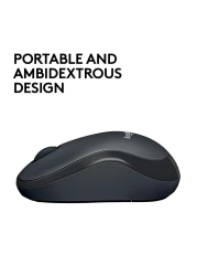 لوجيتك فأرة M220 لاسلكية صامتة - أسود