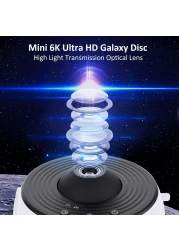 FIPKA Star Projector night light,12 in 1 Planetarium Star Projector Realistic Starry Sky Night Light,360 &deg;Rotation,Timing,Mute Design,Projection Effect for Bedroom