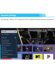 جهاز عرض محمول بدقة 300 Ansi Lumens عالي الدقة مع ذاكرة وصول عشوائي 1 جيجابايت ومساحة تخزين 8 جيجابايت وبطارية مدمجة وإضاءة LCD وجهاز عرض Powerology صغير - أسود