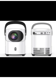 Projector 1080P Home Theater Android 9.0 with WIFI 6 BT Networks Support 4K Decoding 100in Display Same Screen Technique Movie Projector Auto Focus Keystone Function Built-in.