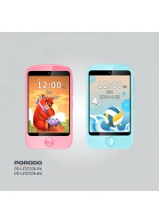 Porodo Kids 4G Smart Phone with SOS Calling, 700mAh Battery, 24H Normal Usage, 48H Standby, 2.8" Display, Child-Friendly Design, Durable Build, Lightweight &amp; Easy to Use - Pink
