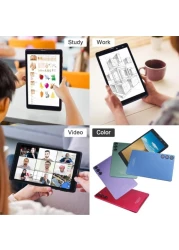 CM835 256GB BUILT IN RAM 8 Smart Tablet Android 8-Inch IPS Screen 5G LTE Single SIM WiFi,CM835 Kids Tab Zoom Supported Tablet PC with Pre-installed Tempered Glass and Flip Case Cover (GREEN)