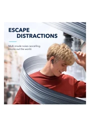 أنكر ساوندكور لايف P3 سماعات أذن بلوتوث لاسلكية بخاصية إلغاء الضوضاء مع علبة شحن - أسود