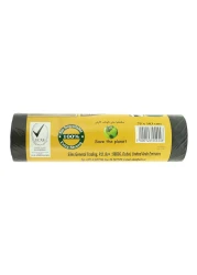 Enviro Guard 50 Gallon Anti Bacterial Black 20 Garbage Bags