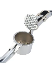 Stainless Ginger and Garlic Crusher, Garlic Chopper, Ginger Mincer, Ginger Squeezer Masher - Rustproof