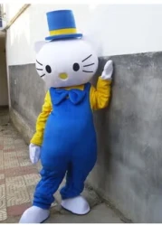 Funny Cartoon Hello Kitty Plush Character Costume