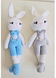 Exquisite Handcrafted Crochet Doll: Enchanting and Huggable Amigurumi Creation, Crafted with Care from 100% Cotton, Ideal for Children, A Thoughtful Gift and Captivating Nursery Accent