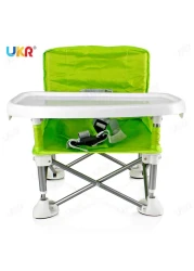 Baby Chair Foldable with Bag Green