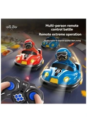 Remote Control Car for Kids &ndash; 360&deg; Drift LED RC Car Toy, Rechargeable Stunt Car for Boys and Girls, Durable Indoor &amp; Outdoor Use, Ages 3+
